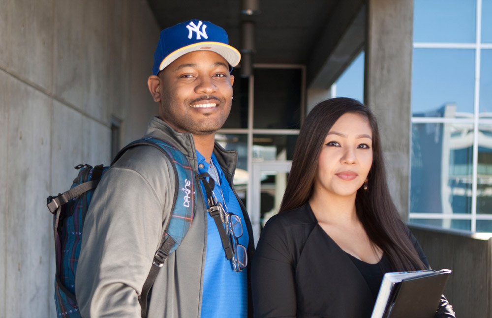 two city college students