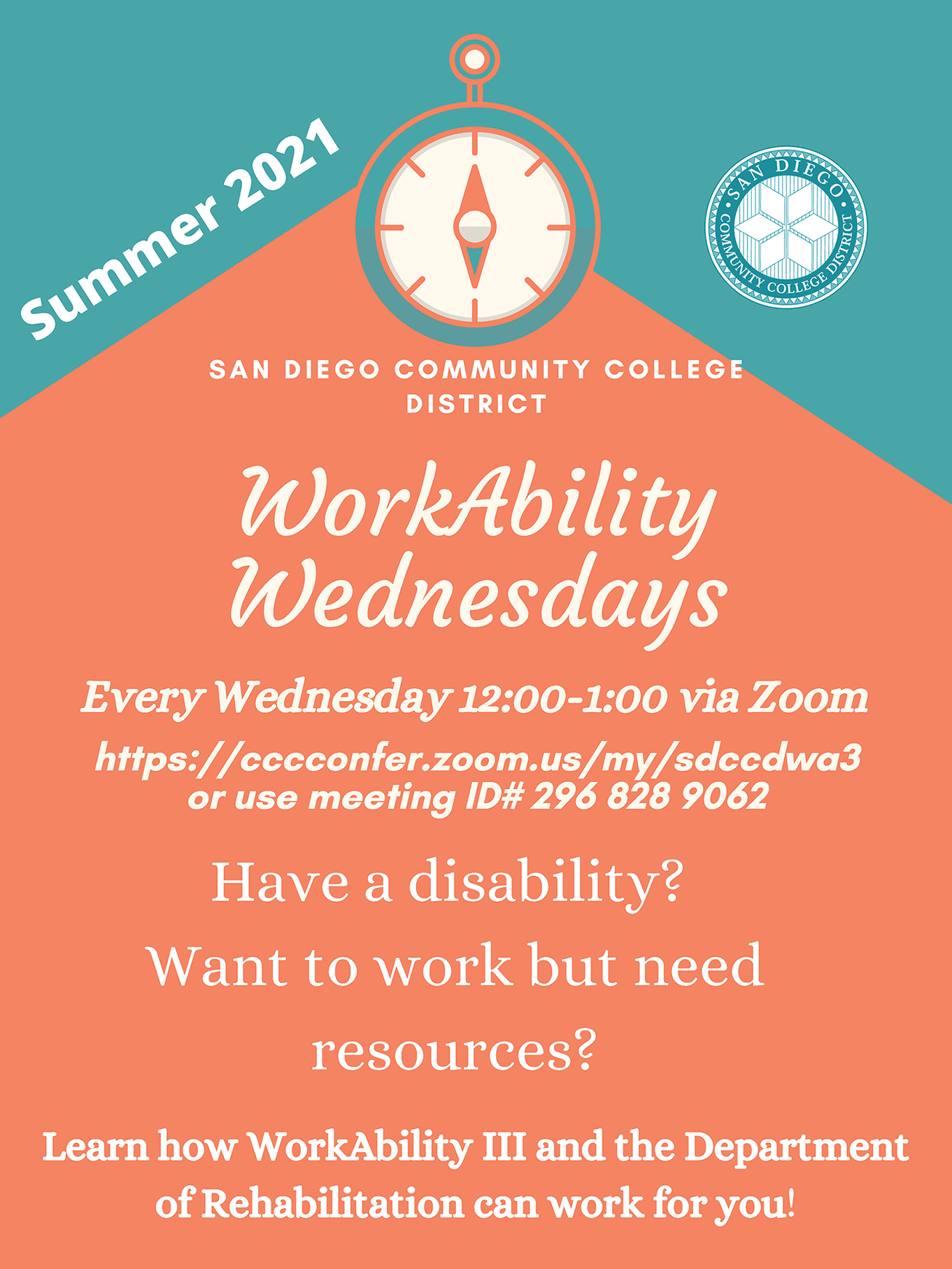 WorkAbility III San Diego Community College District