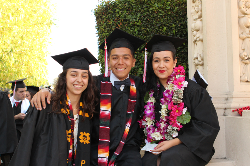 three city college graduates