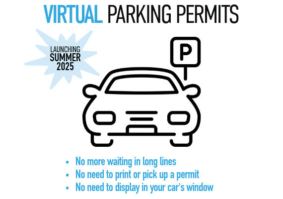 New virtual parking permits
