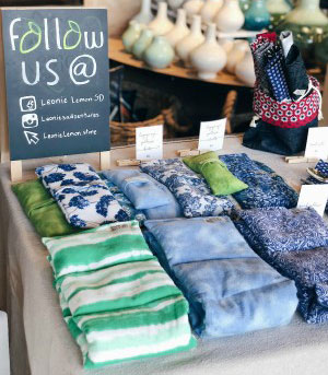 Leonie Lemon items on display