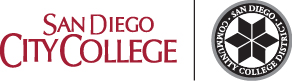 City College name with black district seal to the right