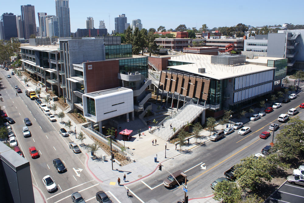 San Diego City College business and technology building.