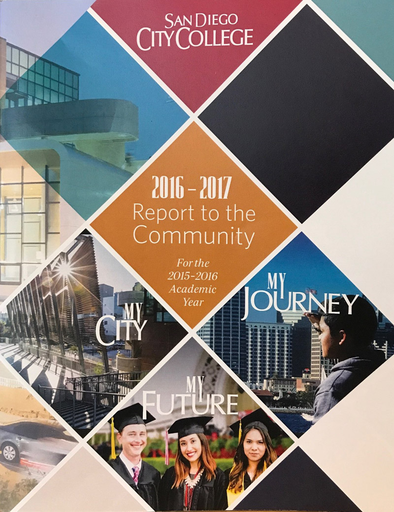 City College's annual report cover