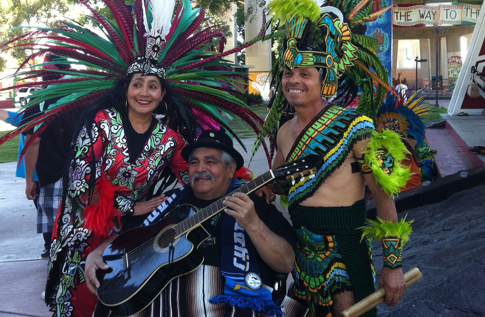 Hispanic Heritage Month is celebrated with dancers and music