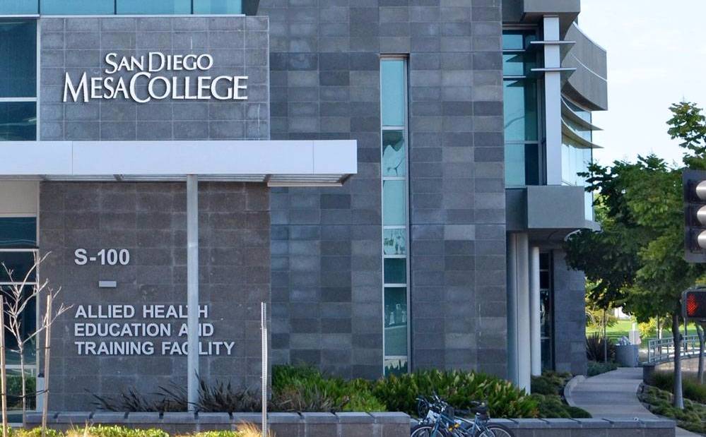 The Allied Health building at San Diego Mesa College