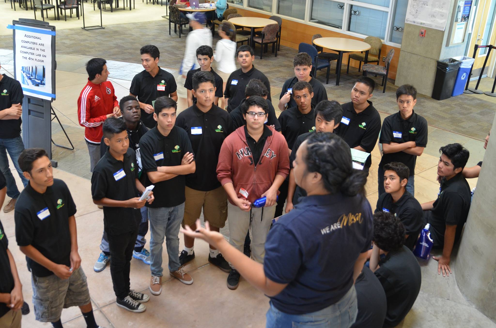 Students attend the Sustainability Summit at Mesa College