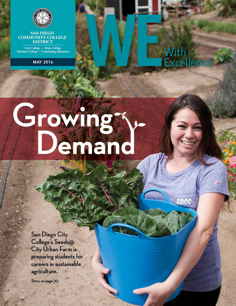 Cover of the May 2016 issue of WE