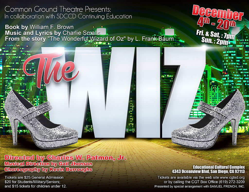 The Wiz promotional flyer