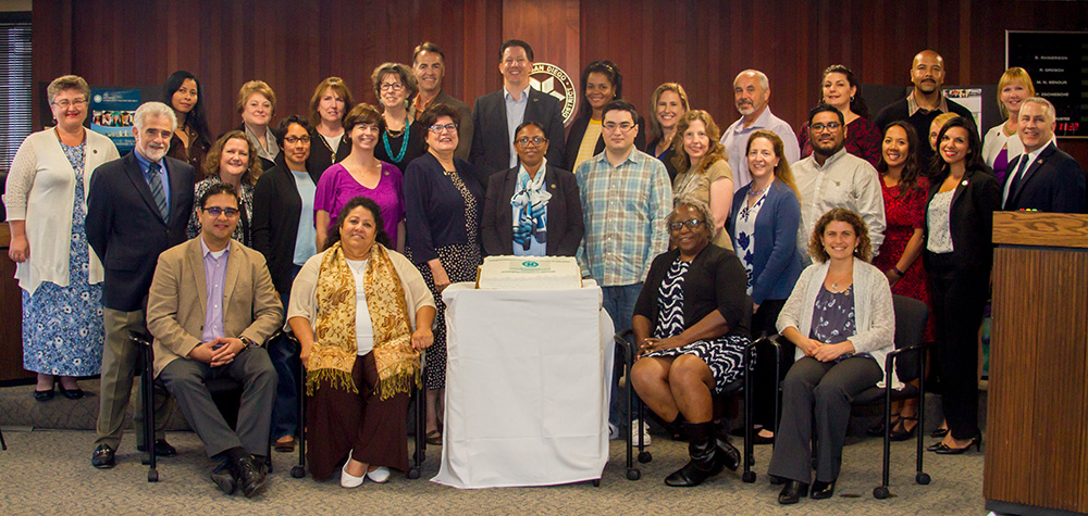 2017 Faculty Leadership Development Academy graduates.