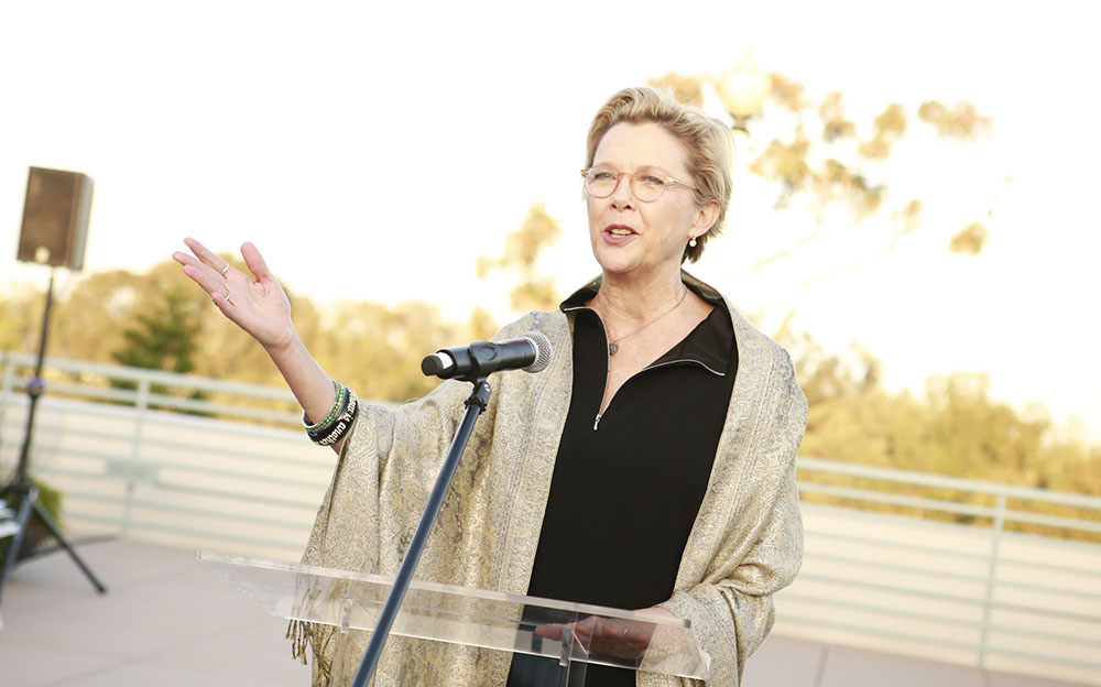 Annette Bening at the gala