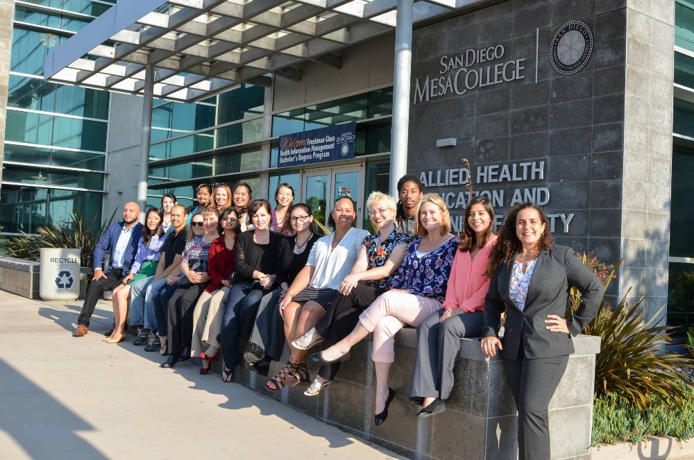 Health Information Management students at Mesa College