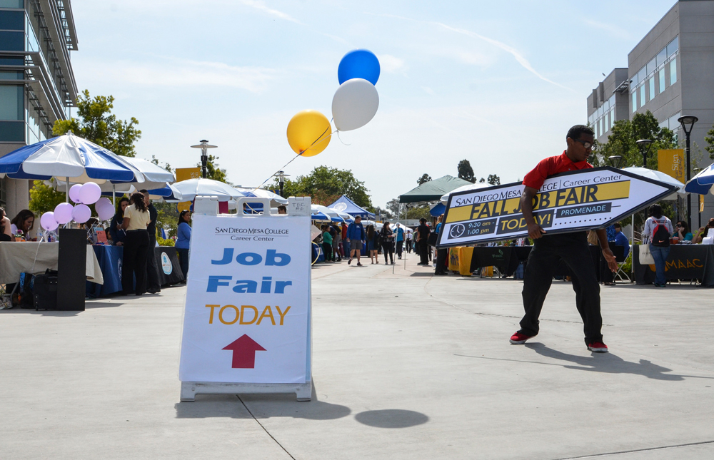 Summer opportunity job fair at Mesa College