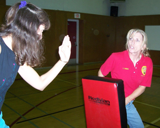 Self defense class