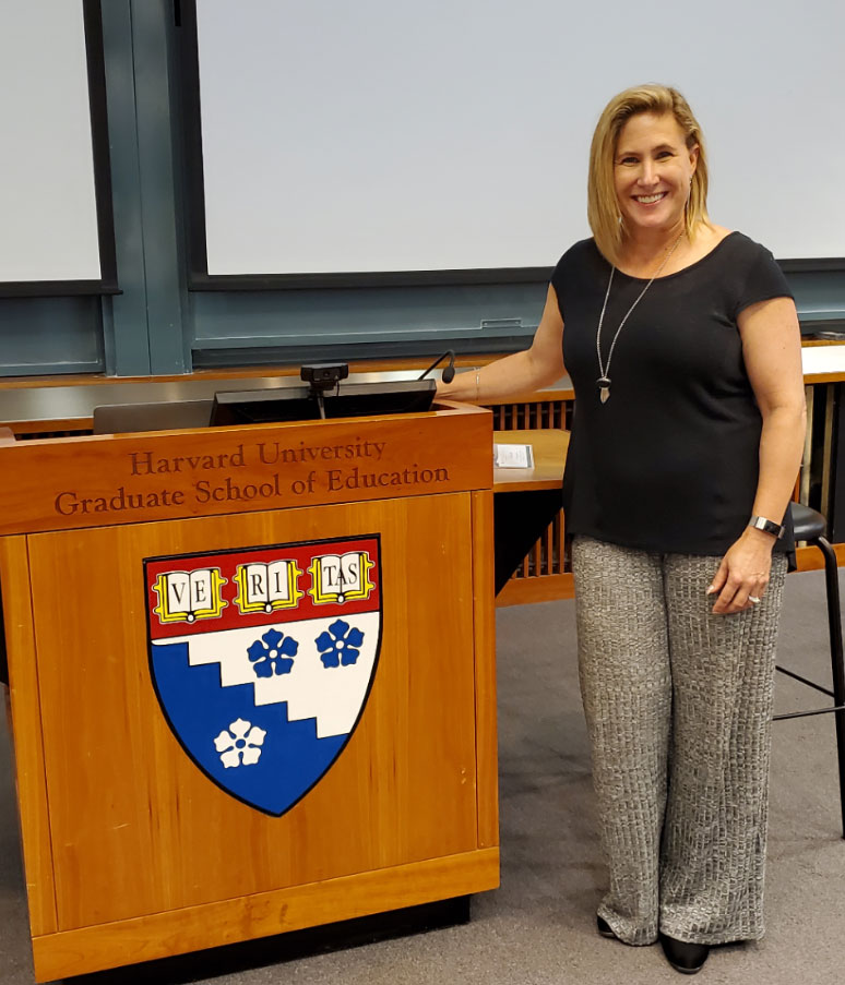 Alison Steinberg Gurganus at the Leadership Institute at Harvard University