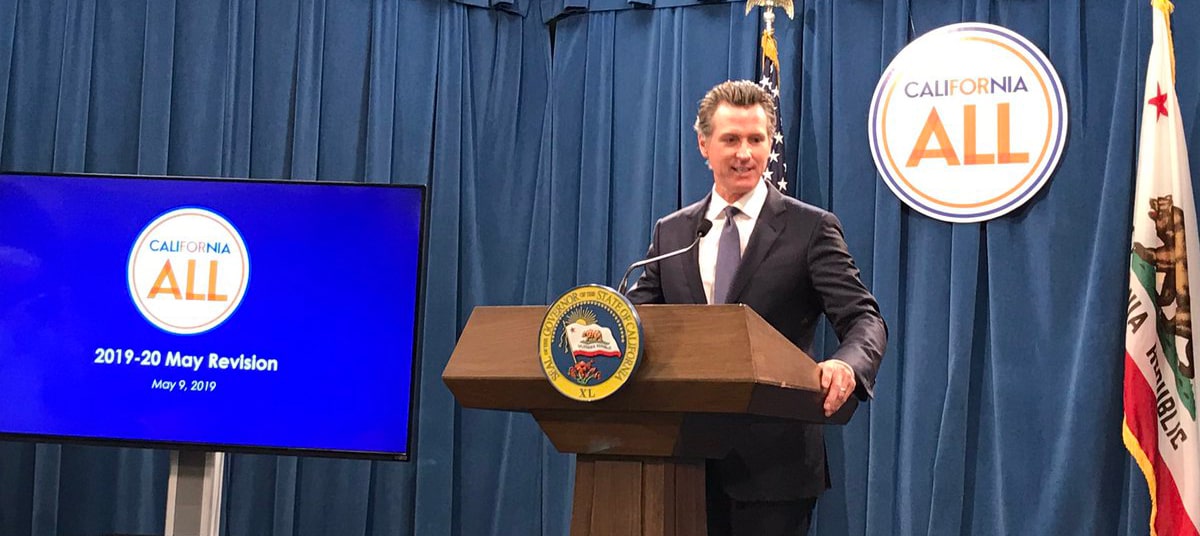 Governor Gavin Newsom delivers the May Revise