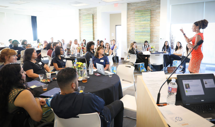 Students, faculty and staff at the first PATH Summer Academy