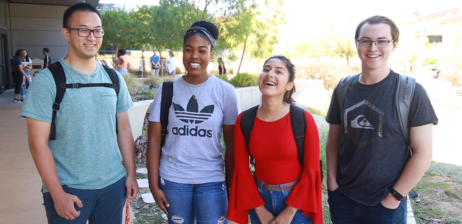 4 Promise students at Miramar College.