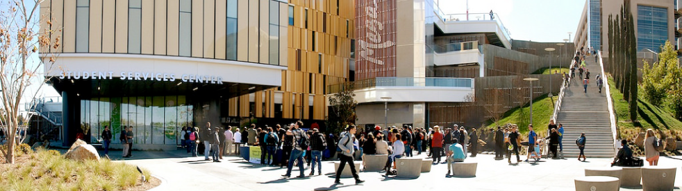 the student services center at Mesa College