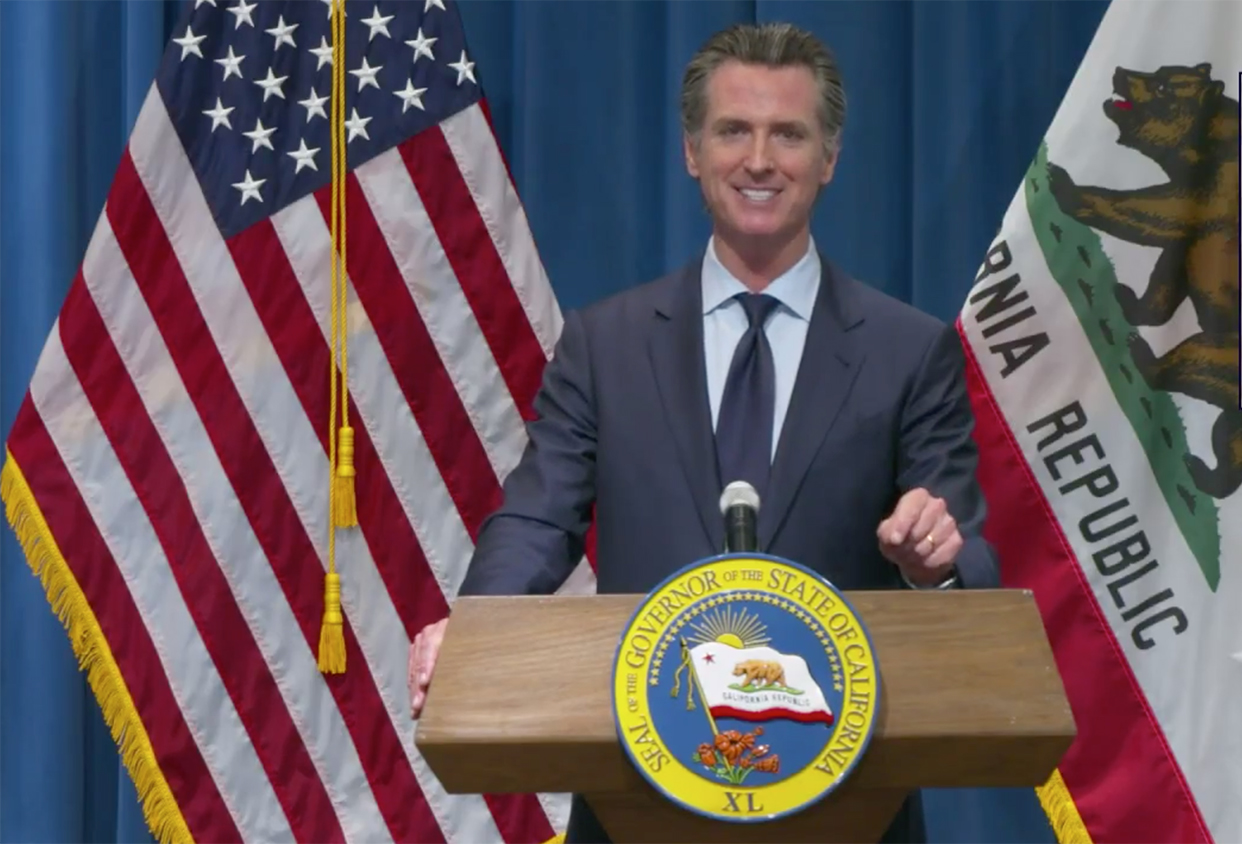 Governor Gavin Newsom