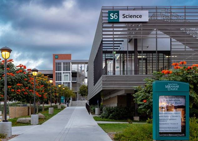 Miramar College campus science building
