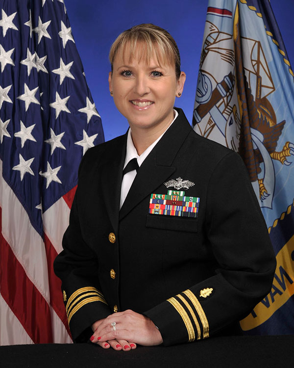 Sheree Scott military portrait photo