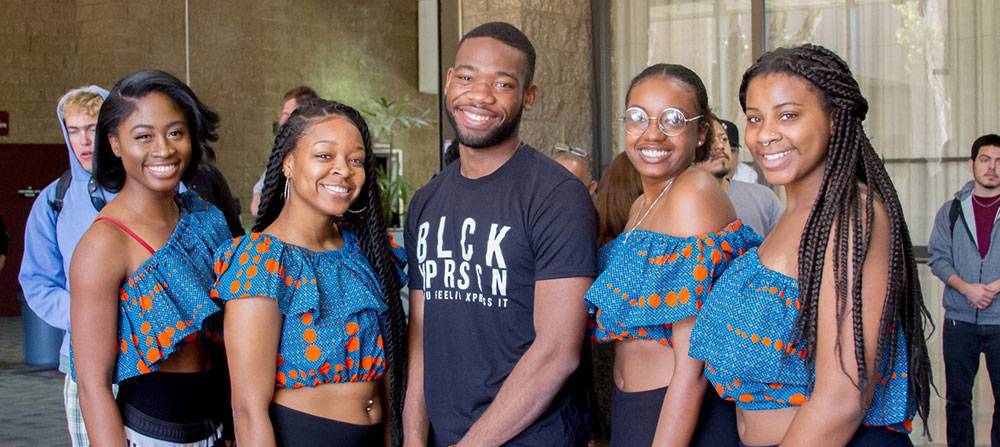 Dancers from a previous Black History Month event