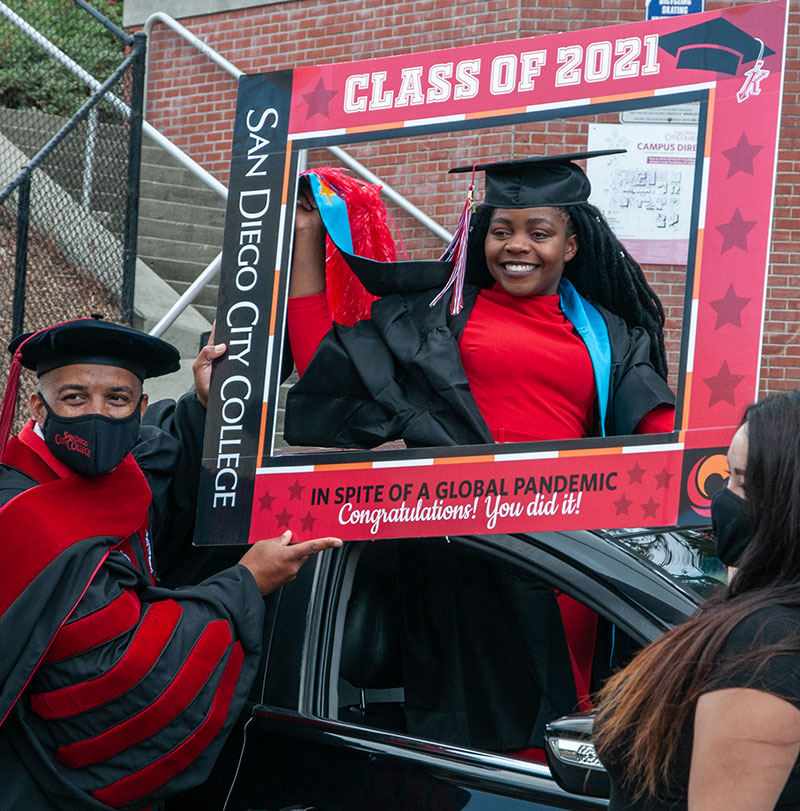 City College DriveThru Graduation