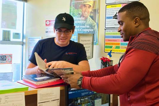 File photo of student veterans from San Diego City College.