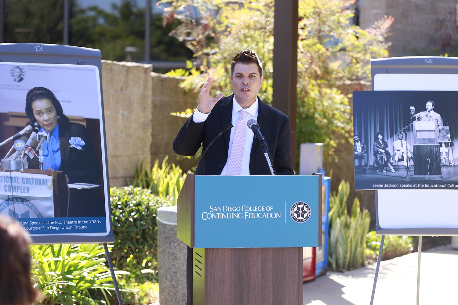 San Diego Community College District Chancellor Carlos O. Turner Cortez.