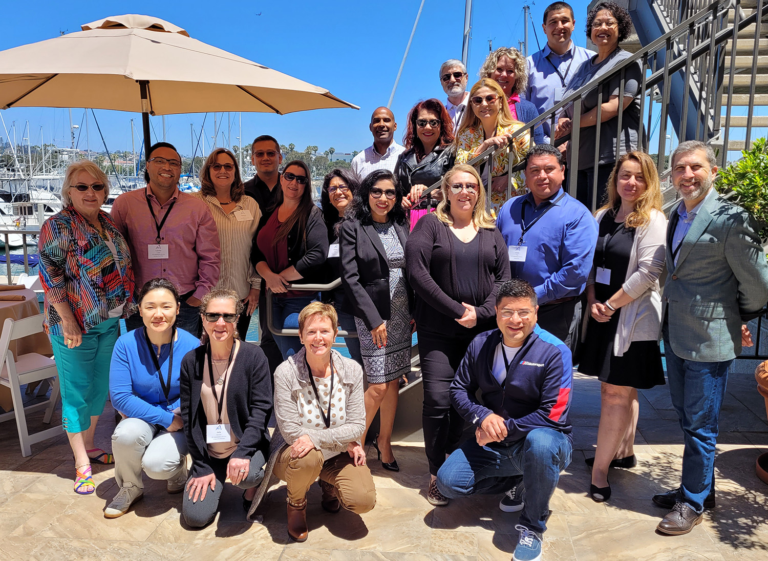 Association of Chief Business Officials group photo at training event