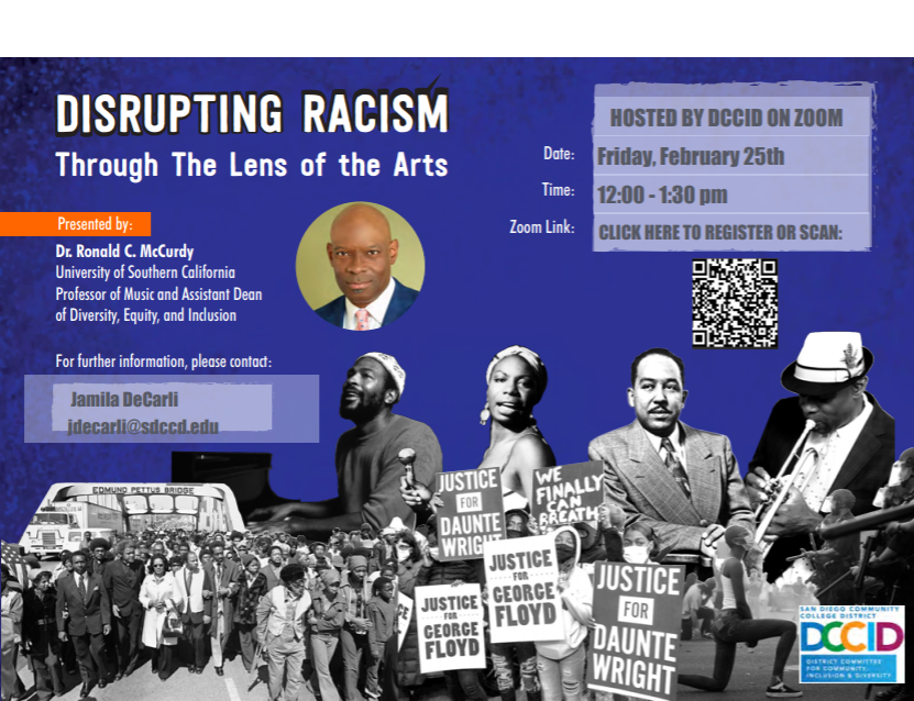 Distrupting Racism flyer