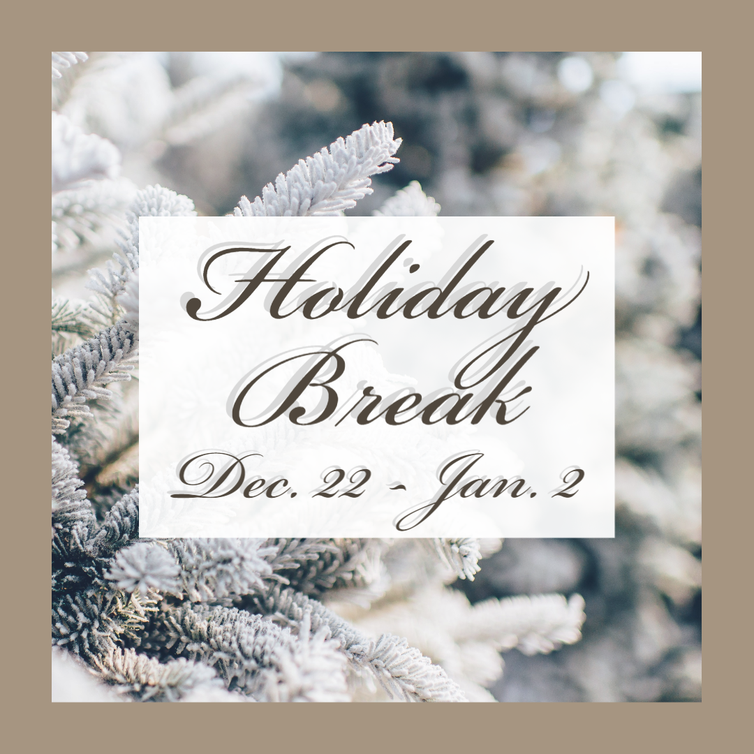 District Office, campuses closed for winter break Dec. 21 - Jan. 1