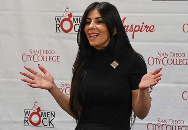 Mariam Mena leads the City Women Rock program