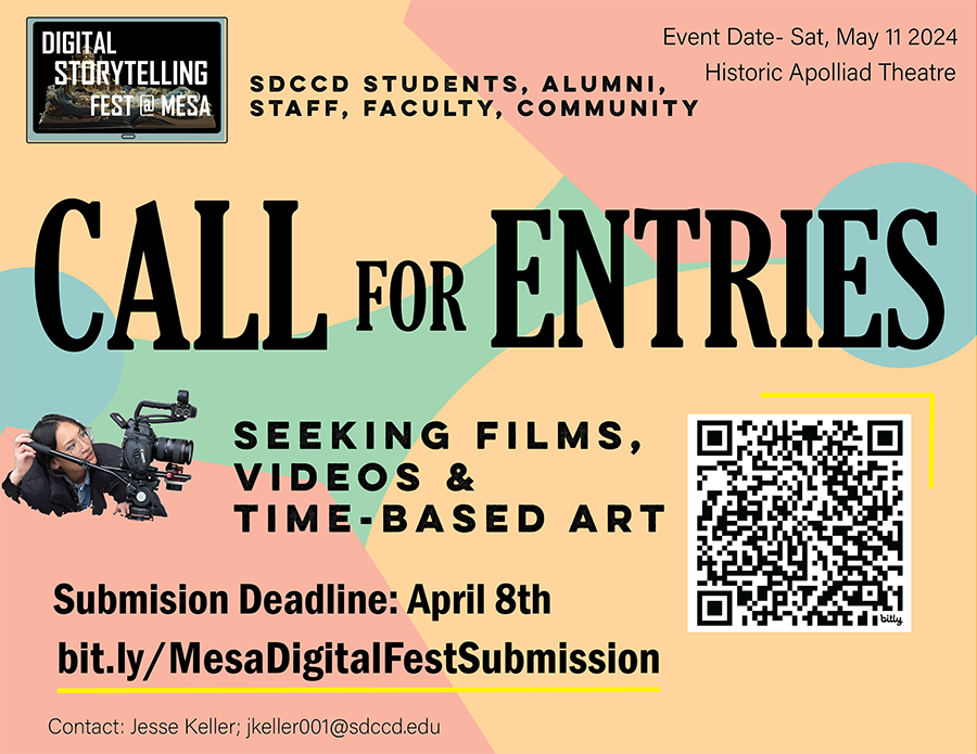 Entries for Digital Storytelling Festival due by April 8 Featured Image
