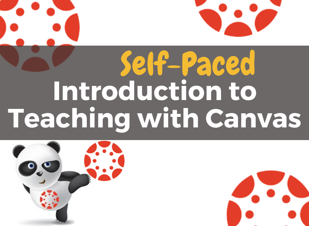 tile for introduction to teaching with canvas self paced course