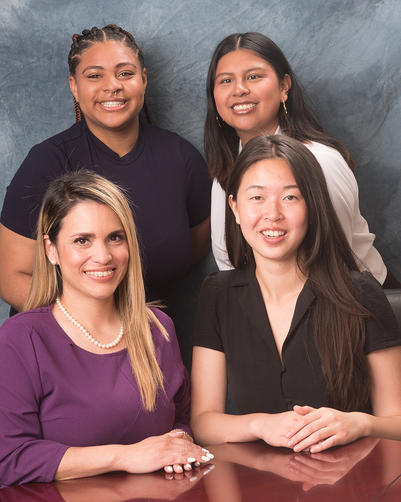 The four student trustees