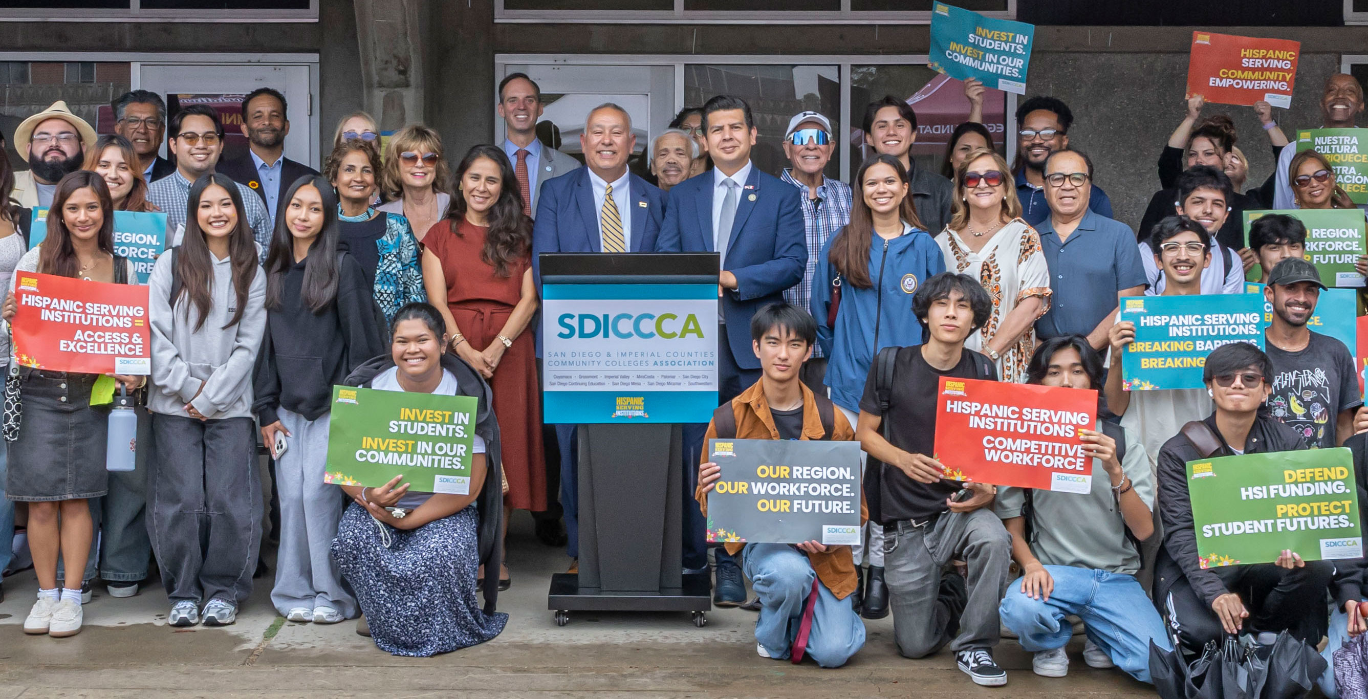 Community colleges, legislators, and business leaders unite to defend Hispanic-Serving Institution funding Featured Image