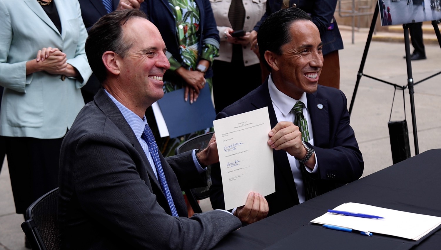 SDCCD and City Sign MOU on Possible Redevelopment of Civic Center Featured Image