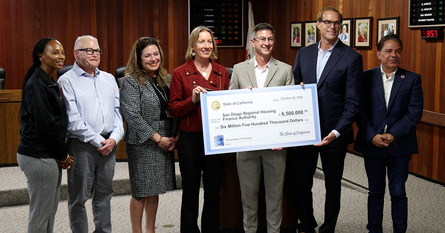 New San Diego housing agency secures $6.5M in state funding to boost affordable housing production Featured Image