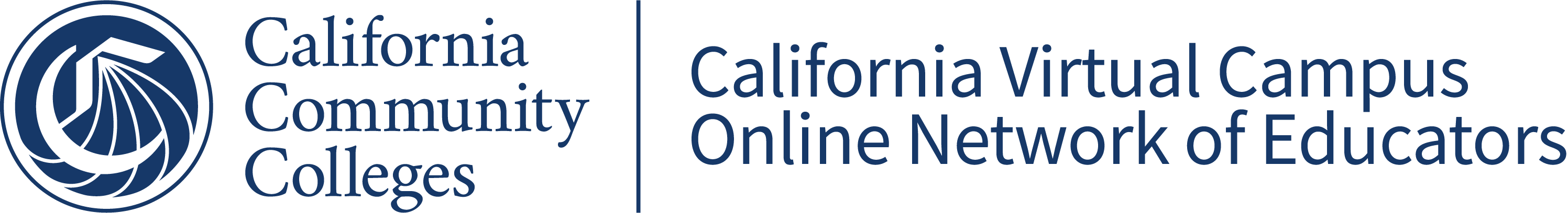 the logo banner of the California Community Colleges