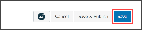 screenshot from Canvas