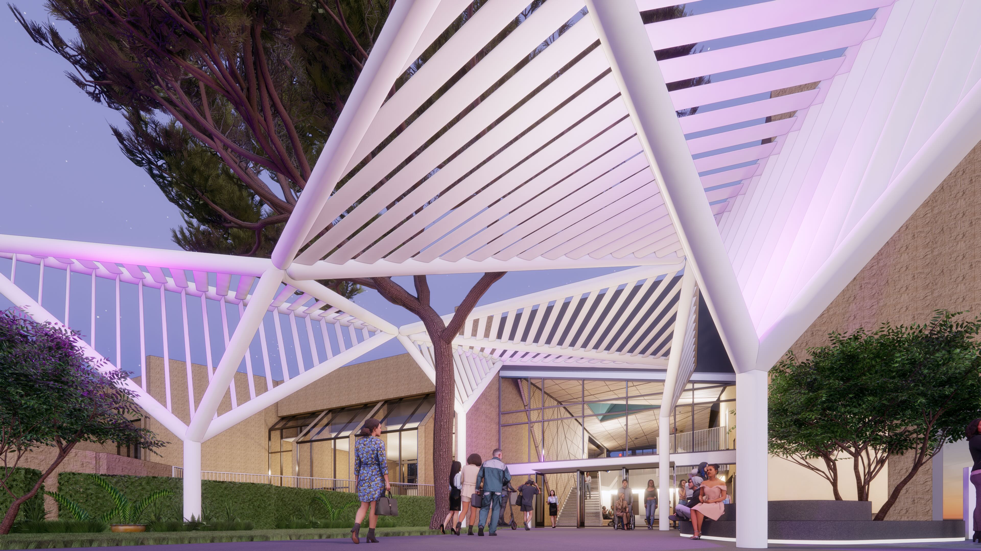 Theatre Exterior Entrance