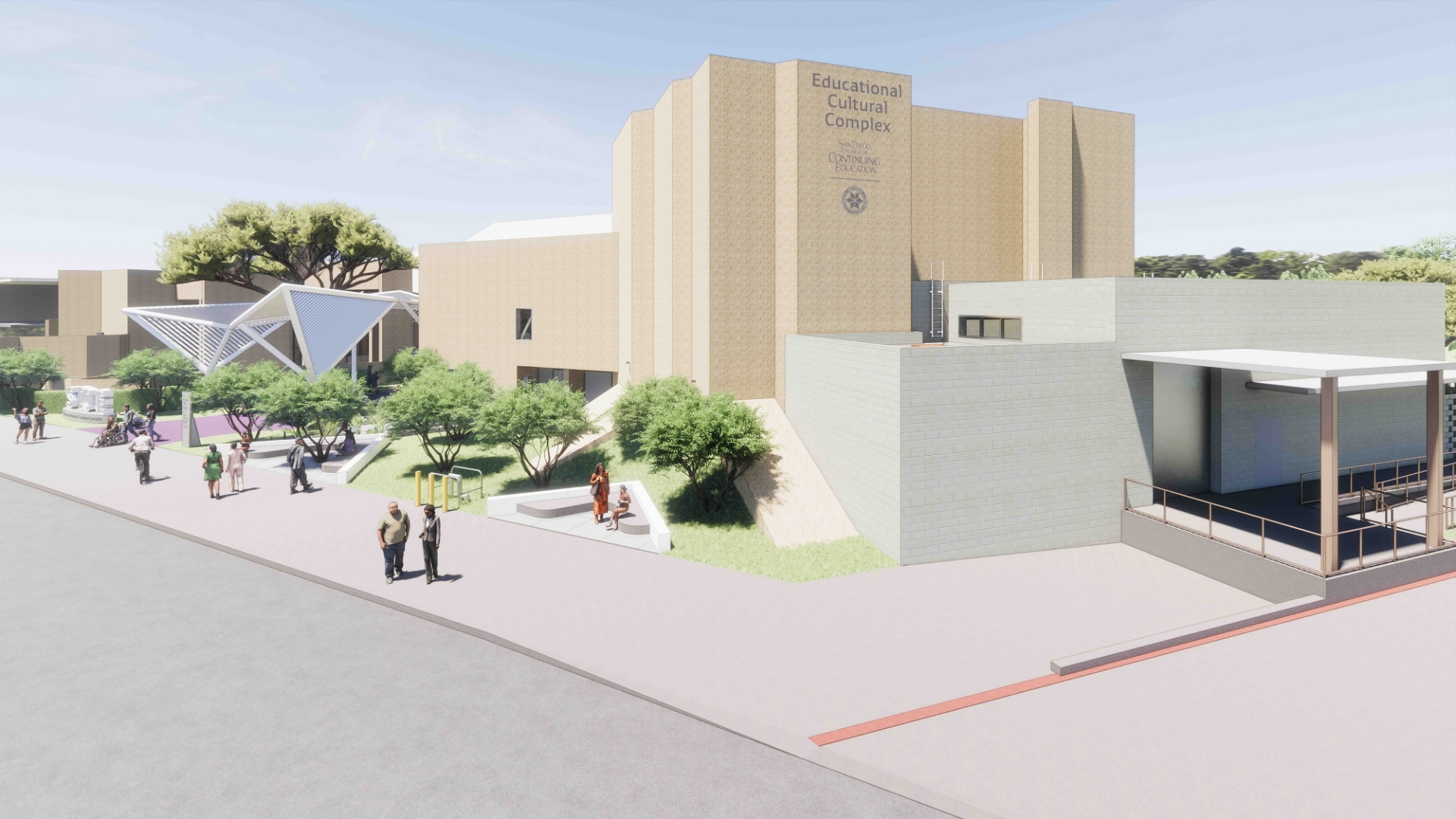 Theatre Render Right Side