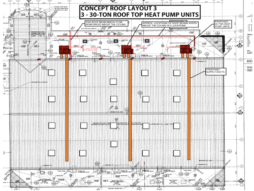 San Diego City College Harry West Gym HVAC #3