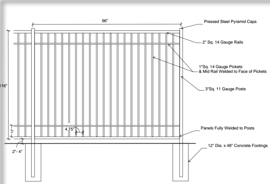 Harry West Gym Fencing #3