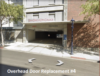 San Diego City VCT & MS Parking Gates #4