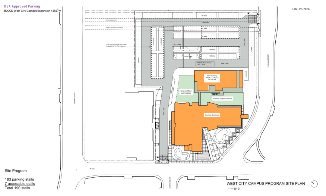 San Diego College of Continuing Education West City Expansion #1