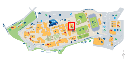 San Diego Mesa College Gym Floor Replacement Map