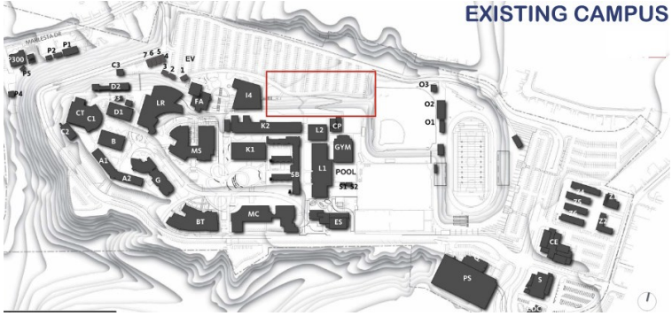 San Diego Mesa College Performing Arts Center / Administration & Parking Structure